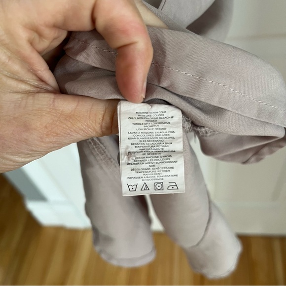 Thread & Supply Button-Down Tan Midi Dress - Picture 7 of 11